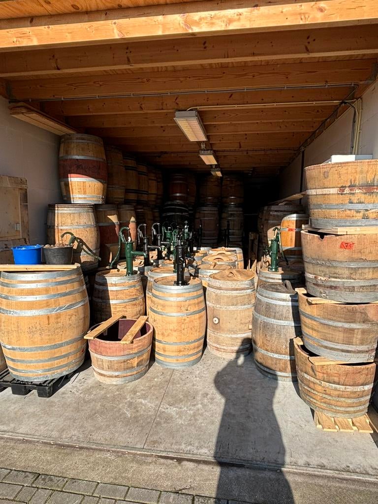 Eiken wijnvat van 225 liter